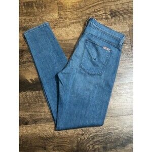 Hudson Jeans Women 29 Blue Denim Skinny Leg Slim Comfort Medium Wash Five Pocket